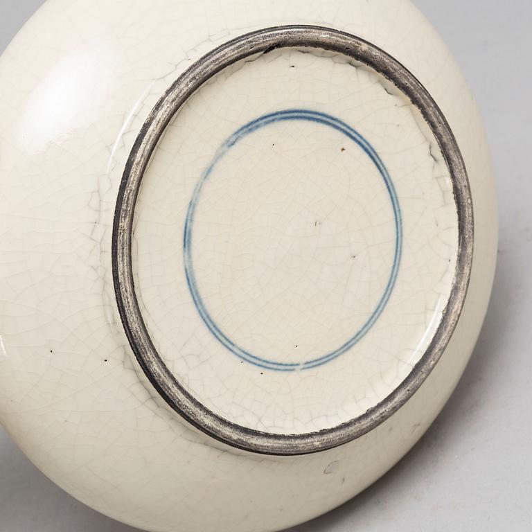 SKÅL, porslin. Kina, 1900-tal.