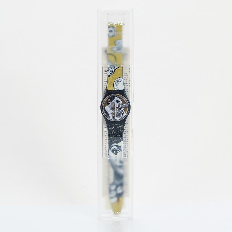 Swatch, Baiser D'Antan, wristwatch, 34 mm.