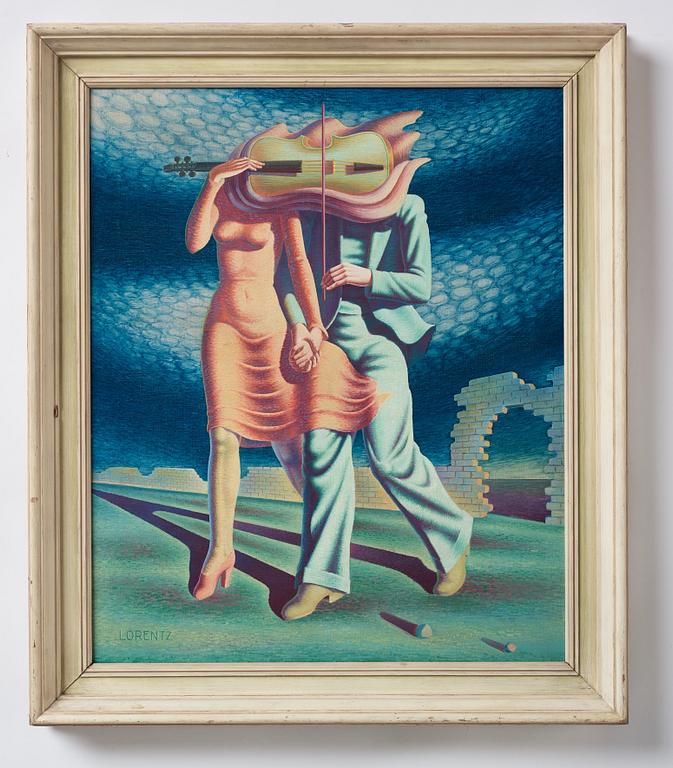 Waldemar Lorentzon, "Den lyckliga promenaden".