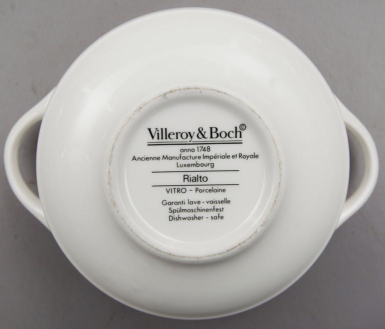 MATSERVIS, 112 delar, porslin, "Rialto", Villeroy & Boch, 1900-talets andra hälft.