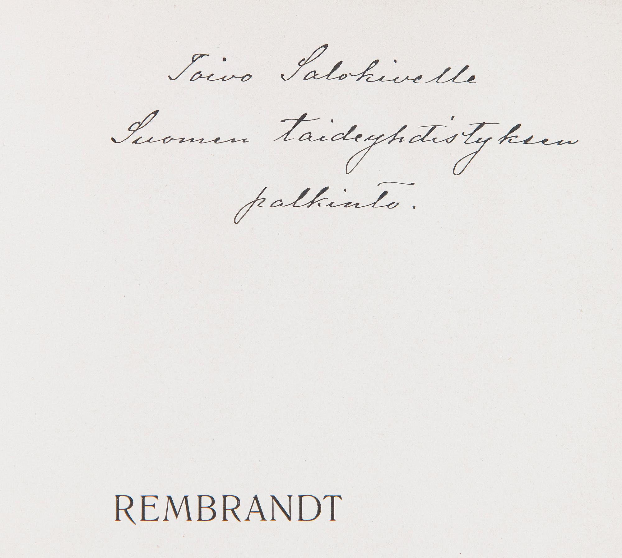 Santeri Salokivi, Vy från Munchen samt Konstnärens Konstböcker, 6 st.