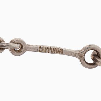 Björn Weckström, necklace, “Auriga”, silver, Lapponia, 1977.