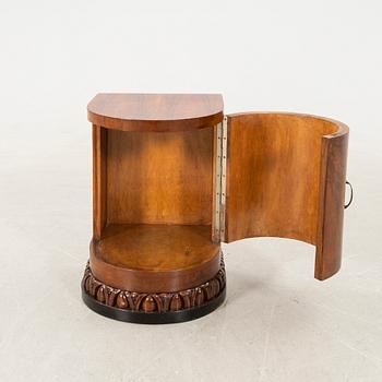Bedside table Art Deco first half of the 20th century.