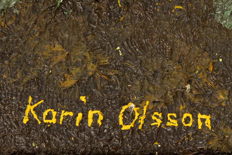 Karin Olsson, Landskap med röda fåglar.