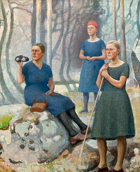 200. Pekka Halonen, "GIRLS ON EXCURSION".