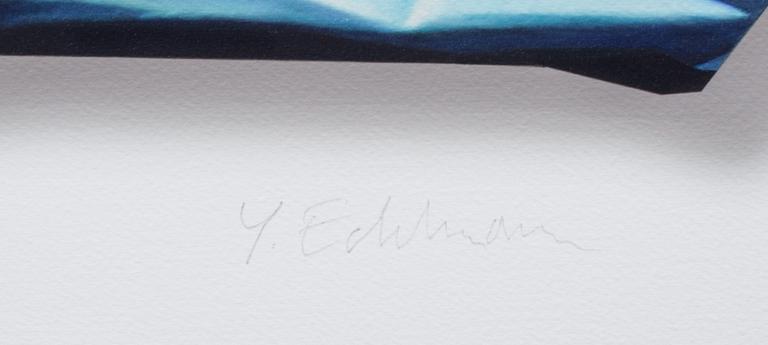 YRJÖ EDELMANN, gicléetryck, signerad och numrerad 41/150.