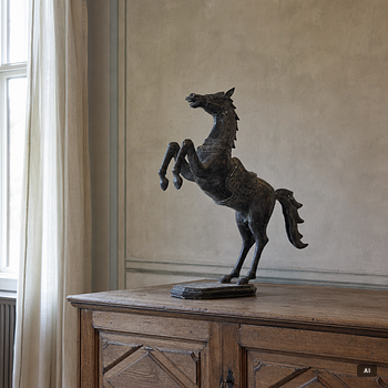 Decorative sculpture, 20th century.