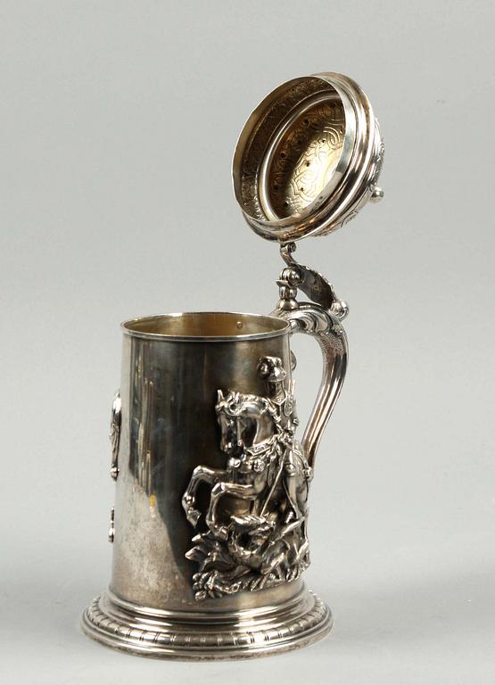 STOP, silver, Österrike/Ungern, 1867-1922. Vikt ca 1100 g.