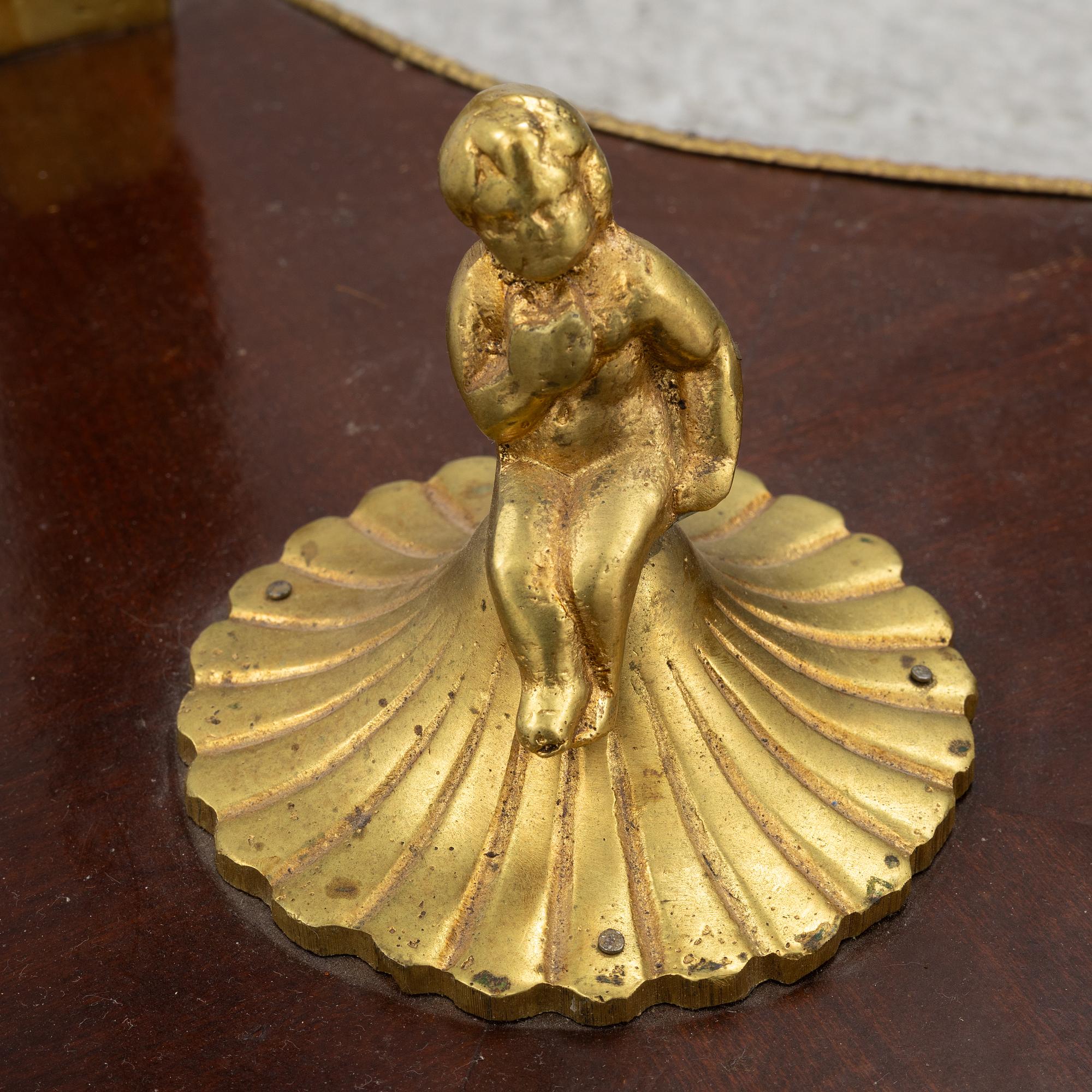 Side table, Empire style, late 19th century.