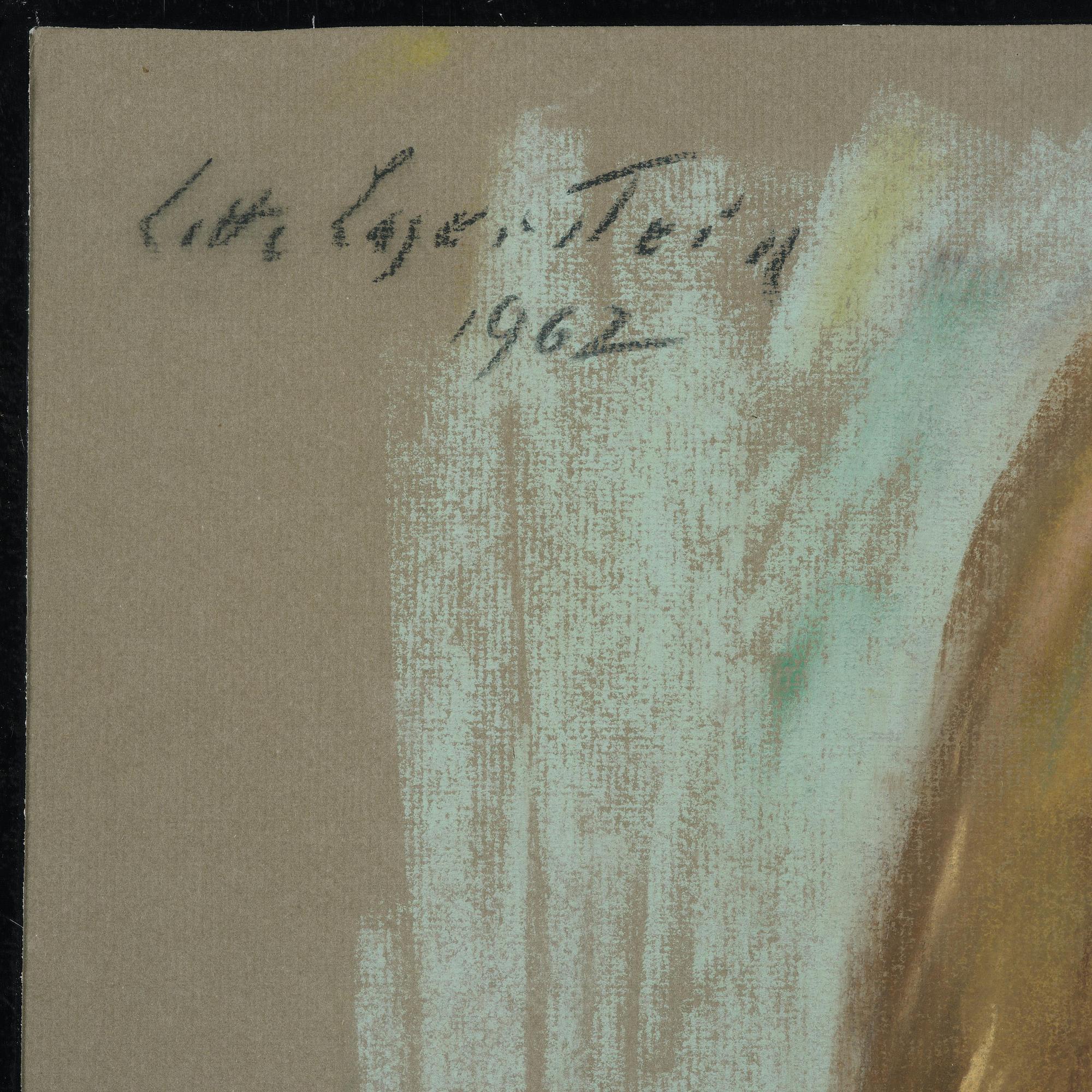 Lotte Laserstein, Girl in a yellow cardigan.