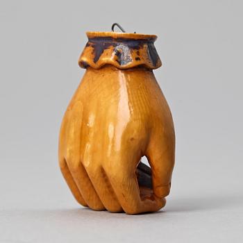 NETSUKE, benarbete, Japan, 1900-tal.