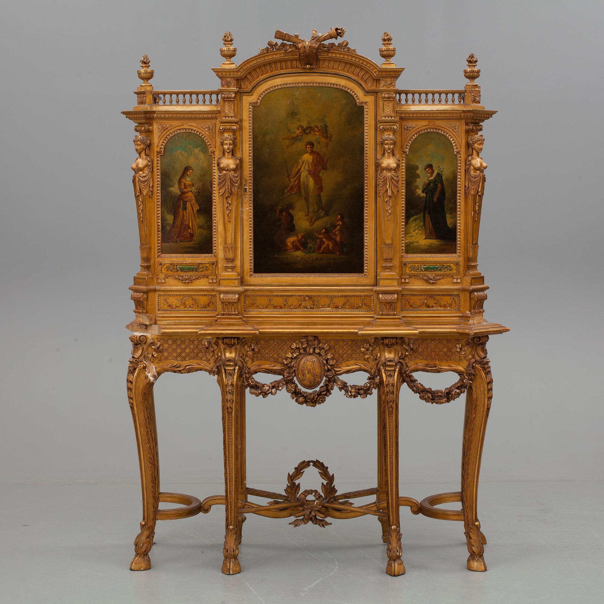 SKÅP, märkt Merlin - A place Vendome, 1800-talets slut.