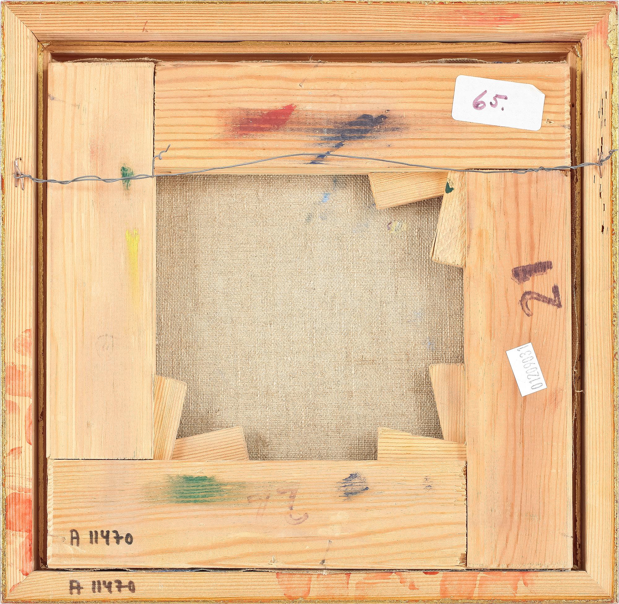 INGE SCHIÖLER, olja på duk, sign.