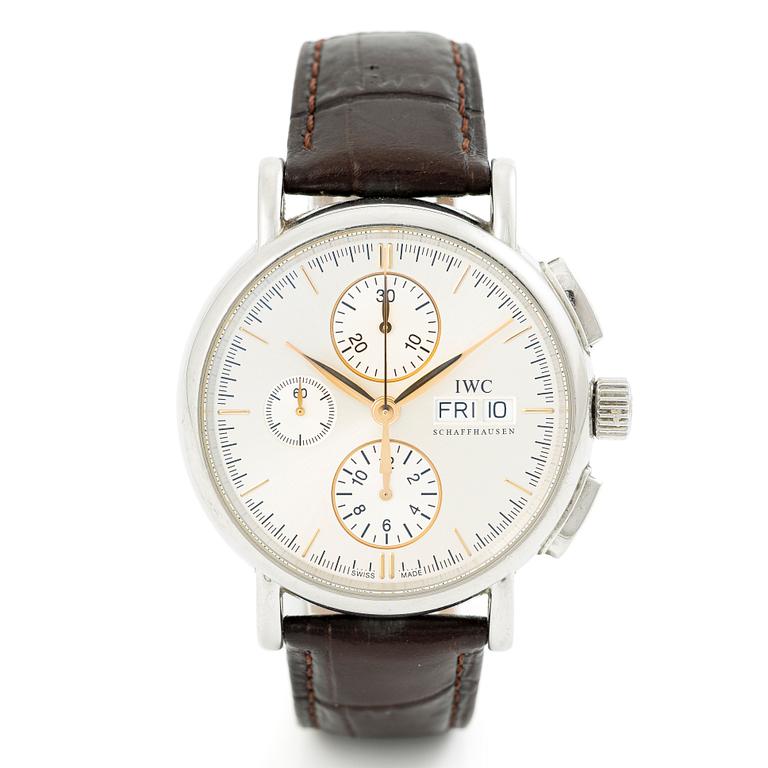IWC, Portofino Chronograph, wristwatch, 41 mm.
