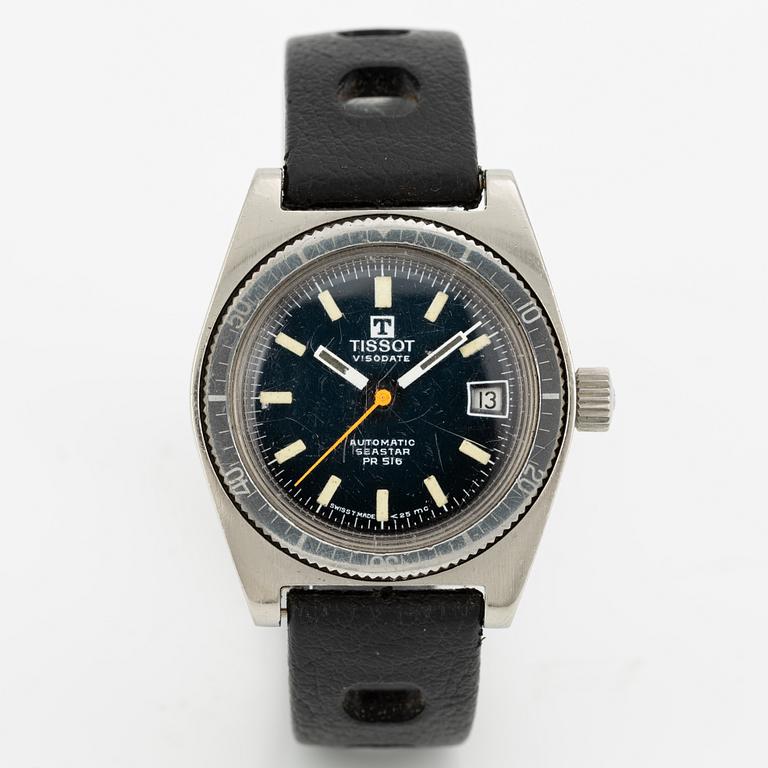 Tissot, Seastar, PR 516, wristwatch, 36 mm.