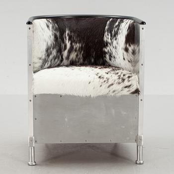 FÅTÖLJ, "Aluminium Chair" Mats Theselius, Källemo efter 1990.