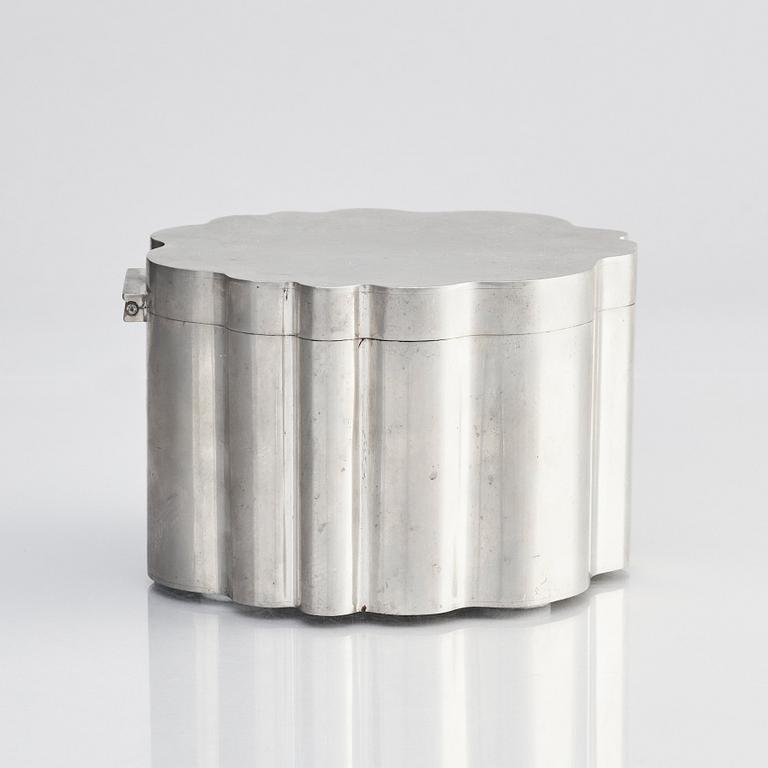 Josef Frank, a pewter casket, Svenskt Tenn, Stockholm 1956.