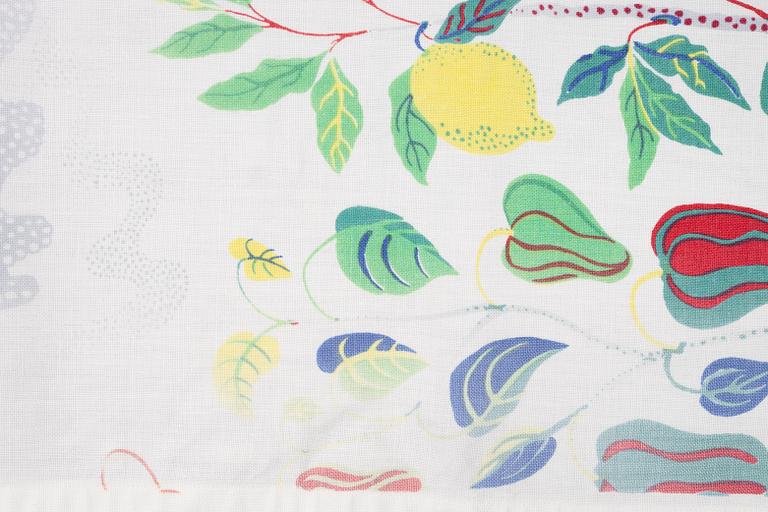 Josef Frank, two pairs of curtains and a pulldown curtain, Firma Svenskt Tenn, Sweden.