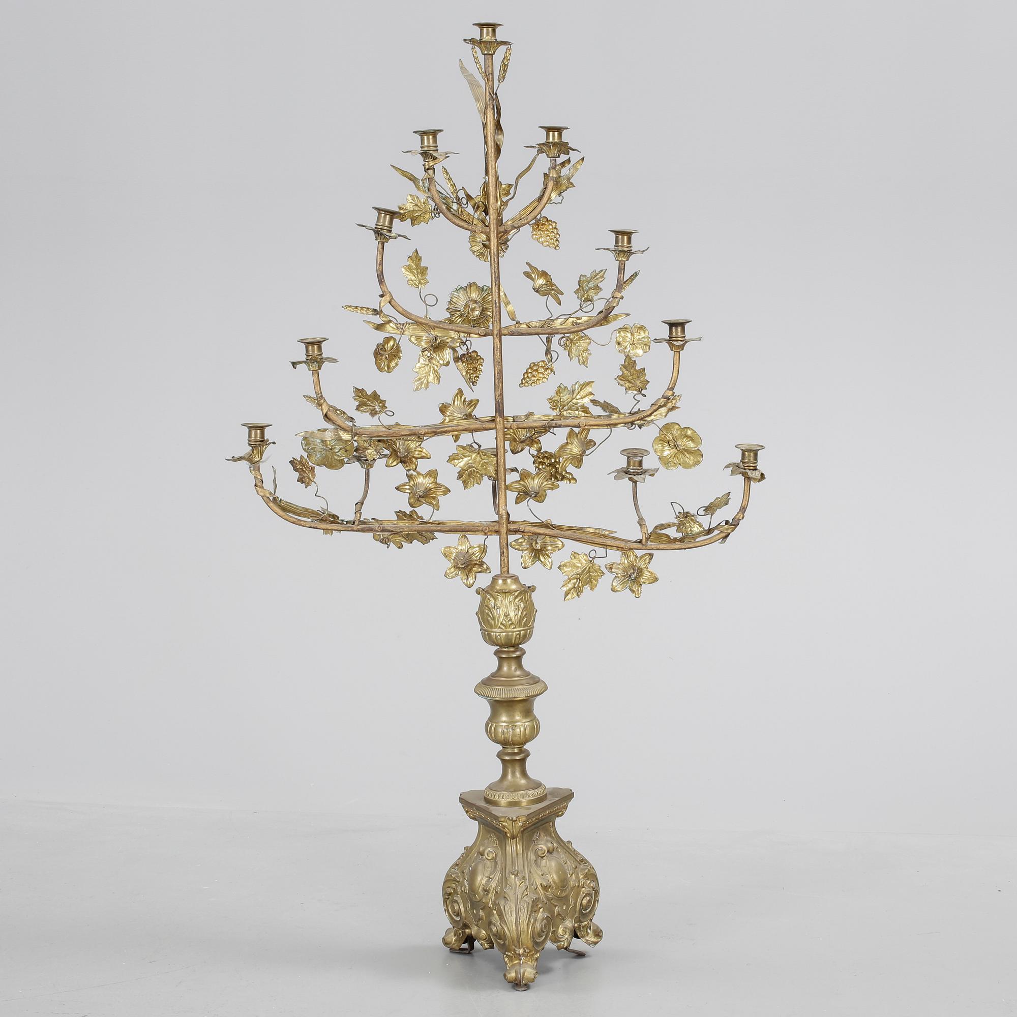 KANDELABER, Louis XVI-stil, 1900-tal.