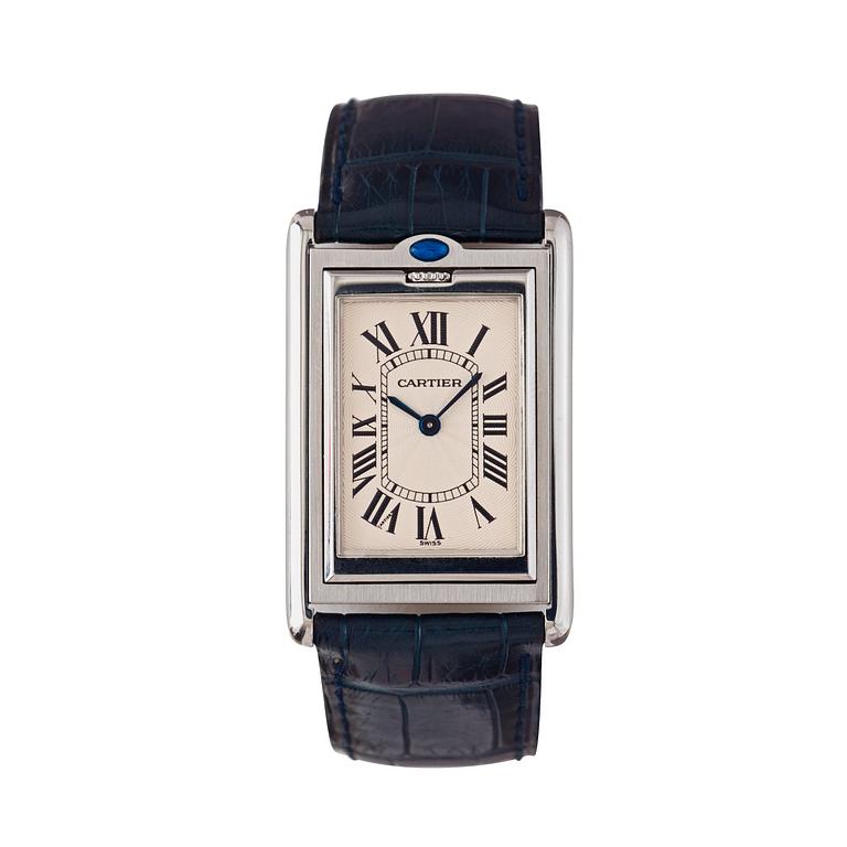 Cartier - Tank Basculante. Stål. Manuell. 25 x 35 mm. 1999.