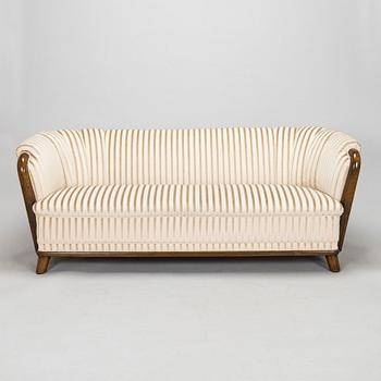 Sofa, Scandinavian modern, 1940s.