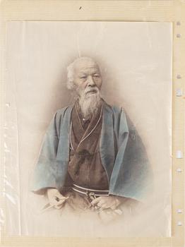 Samling fotografier, ca 75 stycken, Japan, Meiji (1868-1912).