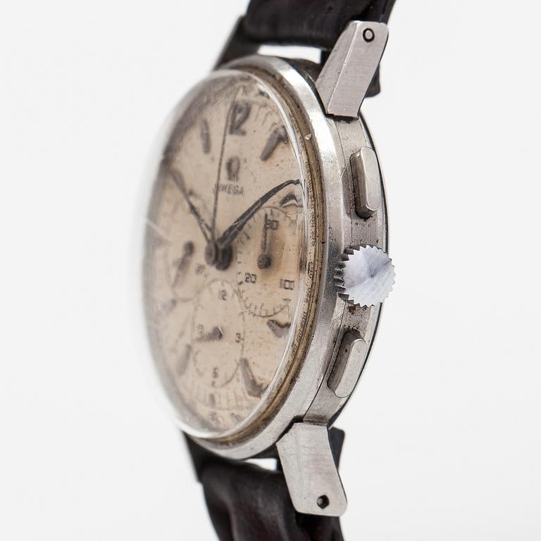 Omega, kronografi, rannekello, 35 mm.
