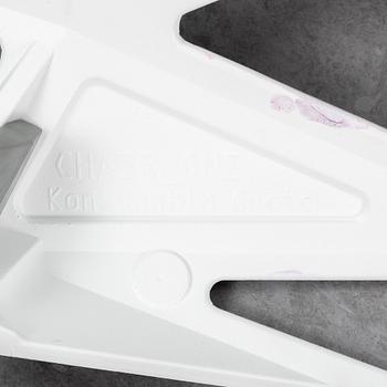 KONSTANTIN GRCIC, a pair of white aluminium "Chair one", Magis, Italien, 21st century.