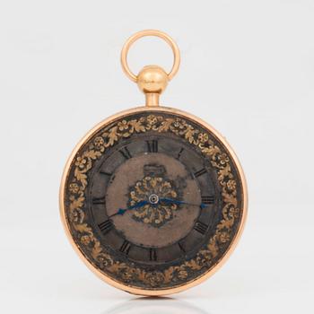 HERRFICKUR, bär märkning Breguet, empire, 1800-talets första hälft.