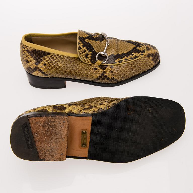 GUCCI, SKOR, storlek 40,5. 1990-tal.