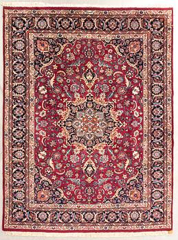 Rug Meshed semi-antique approximately 343x253 cm.