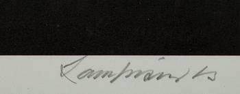 ANTTI LAMPISUO, färglitografi, signerad, numrerad 258/300.