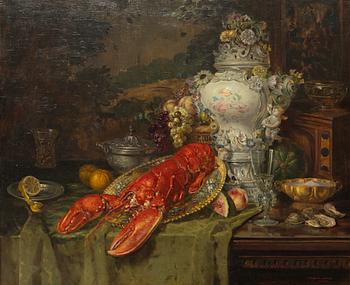 Carl Thoma-Höfele, Still Life with Lobster.