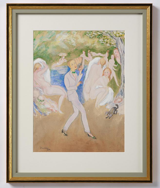 Nils von Dardel, "Den diskrete gossen".