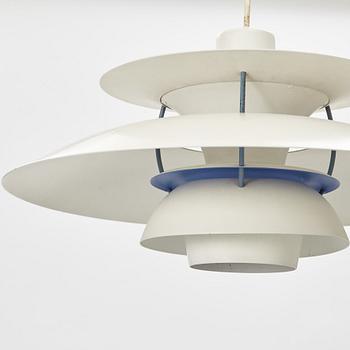 Poul Henningsen, a "PH-5" ceiling lamp, Louis Poulsen, Denmark, 1980's.