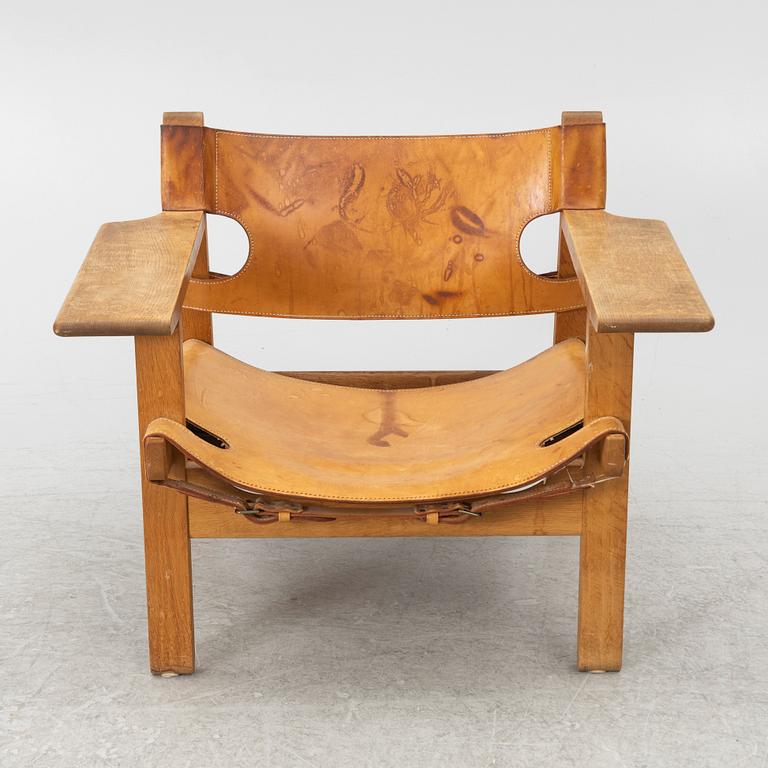 Børge Mogensen, armchair, "The Spanish Chair" model 226 Fredericia Furniture Factory, Denmark, designed in 1958.