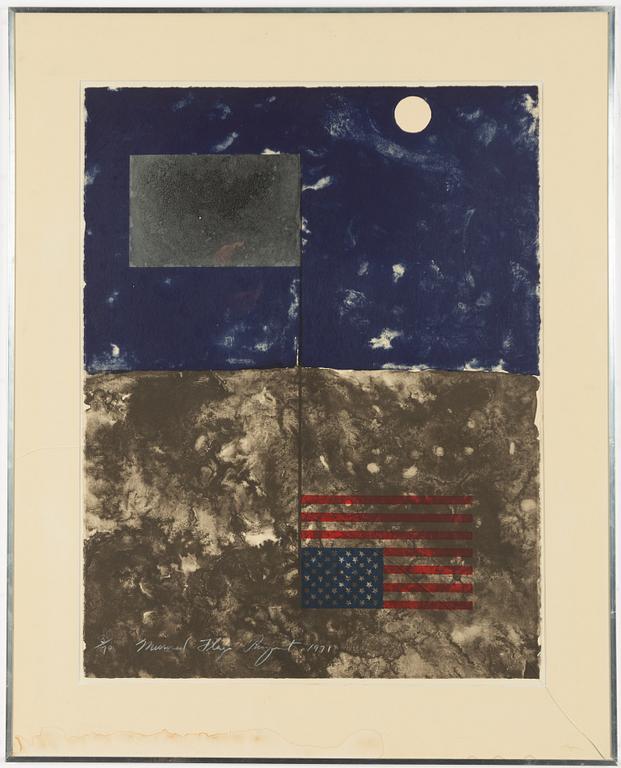 James Rosenquist, "Mirrored Flag" from Cold Light Series.