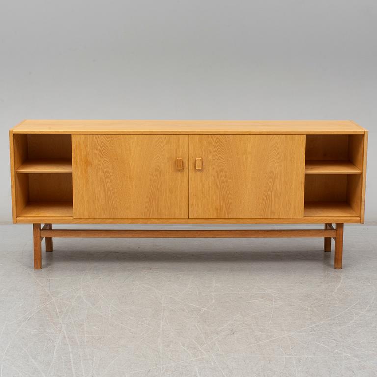 A second half of the 20th century oak veneered 'Arild' sideboard by Nils Jonsson, Troeds, Sweden.