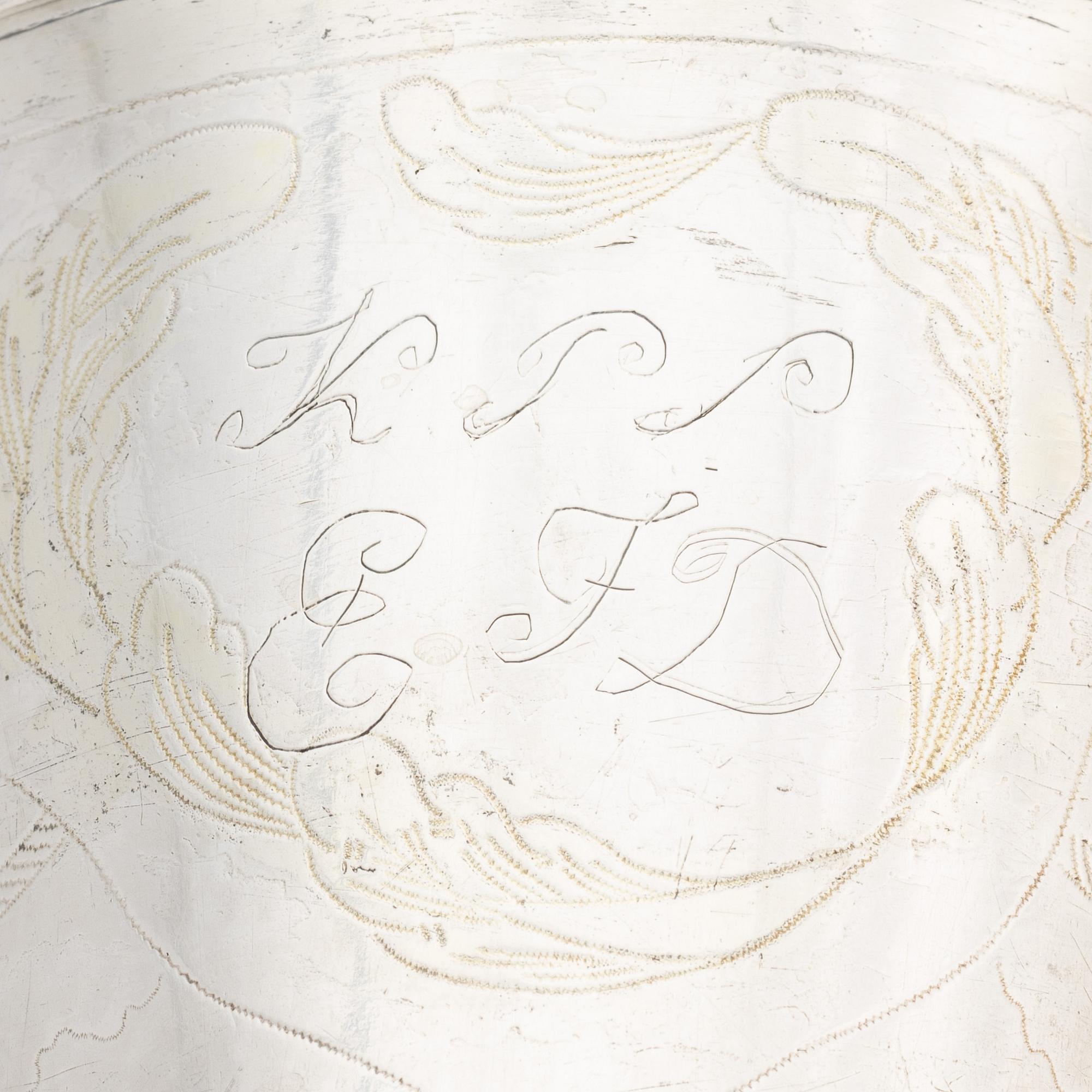 Lorenz Hell, a silver beaker, Alingsås, 1797.