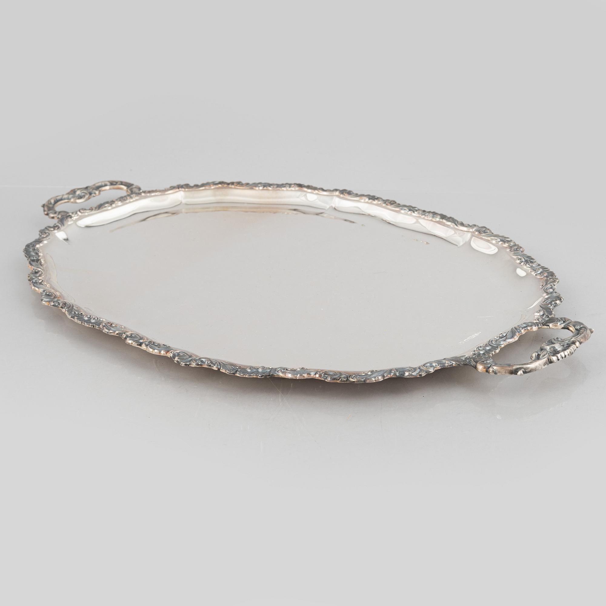 A silver tray, Kultakeskus, Hämeenlinna, Finland 1980.