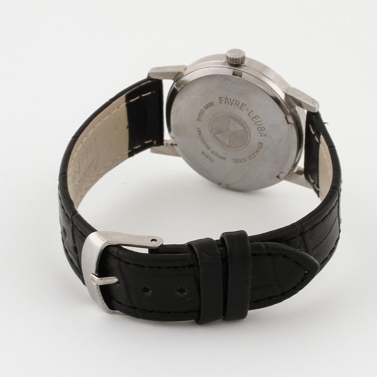 FAVRE LEUBA, Genève, Twin Power, armbandsur, 34 mm.