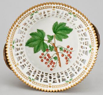 GALLERSKÅL, porslin, "Flora Danica", Royal Copenhagen (1894-1922).