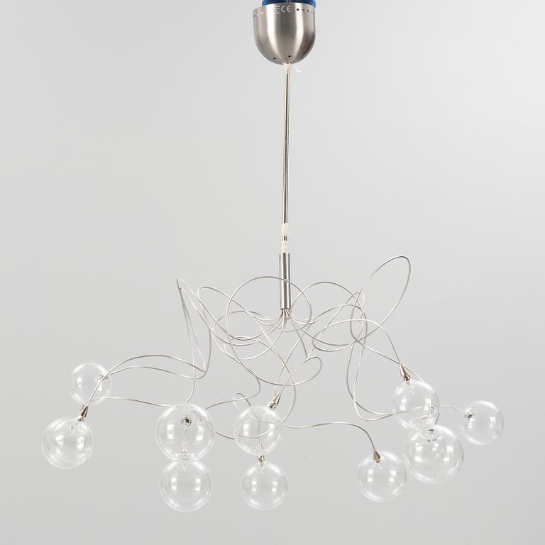Harco Loor, a 'Bubbles' ceiling lamp, Harco Loor, Holland.
