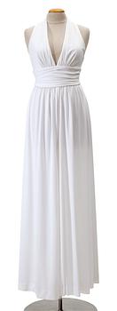 230. A John Charles long dress, England.
