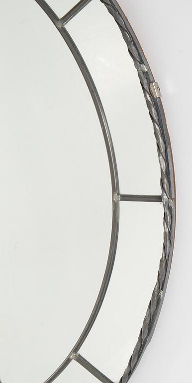 A mid 20th centuryEriksmålaglas mirror.