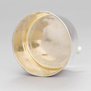 A Russian silver bowl, mark of Friedrich Johann Drevsen, assay master Aleksandr Jashinov, Saint Petersburg, 1818-1826.