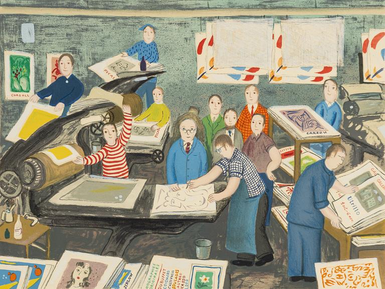 Lennart Jirlow, "Mourlots tryckeri".