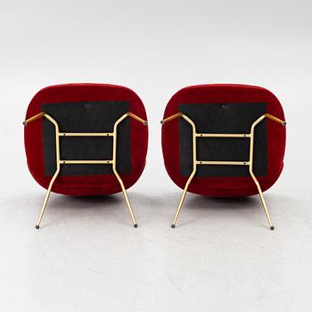 GamFratesi, stolar, ett par, "Beetle Lounge Chair", Gubi, Danmark.