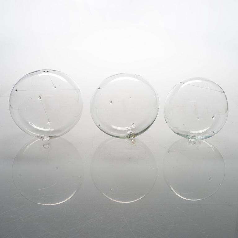 Timo Sarpaneva, Six 1960/1970's 'Sun balls' for Iittala.