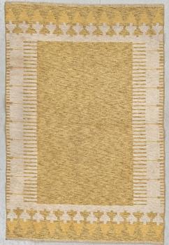 MATTA, dubbelvävd, möjligen Kasthall, 1900-talets mitt. Ca 180 X 119 cm.